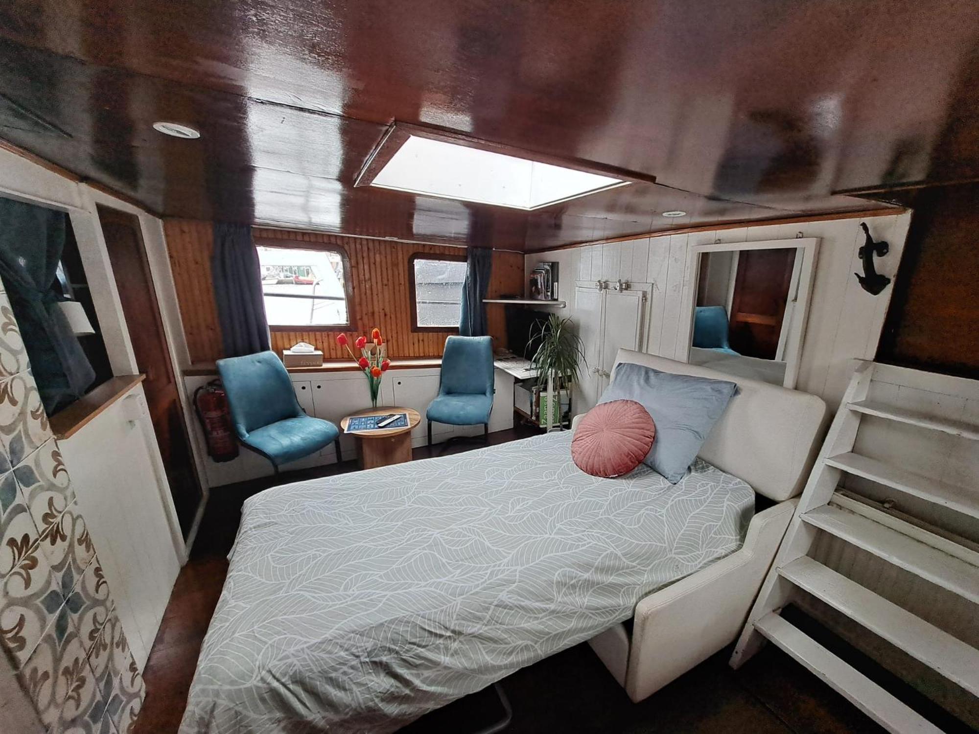 B&B Teddy "Prachtig Authentiek Woonschip Uit 1912, 15 Minuten Van Amsterdam" Wormer Buitenkant foto